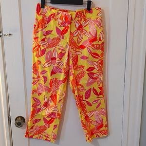 Lily Pulitzer Sz 8 Crop Pant